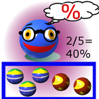 Learn percentages with fun No4 أيقونة