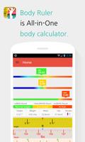 Poster Body Ruler - BMI Calculator