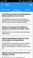 Peru Noticias de Hoy اسکرین شاٹ 2
