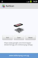 RaitScan QR Code Scanner captura de pantalla 2