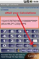 Multiple Digit Calculator screenshot 2
