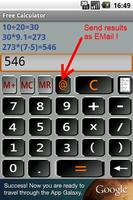Free Calculator capture d'écran 3
