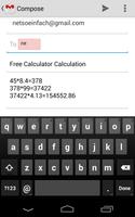 برنامه‌نما Talking Calculator عکس از صفحه