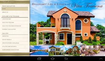 Vita Toscana Interactive Maps الملصق