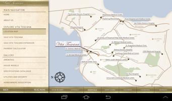 Vita Toscana Interactive Maps screenshot 1