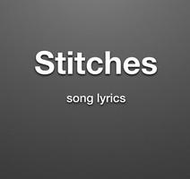 Stitches Lyrics Plakat