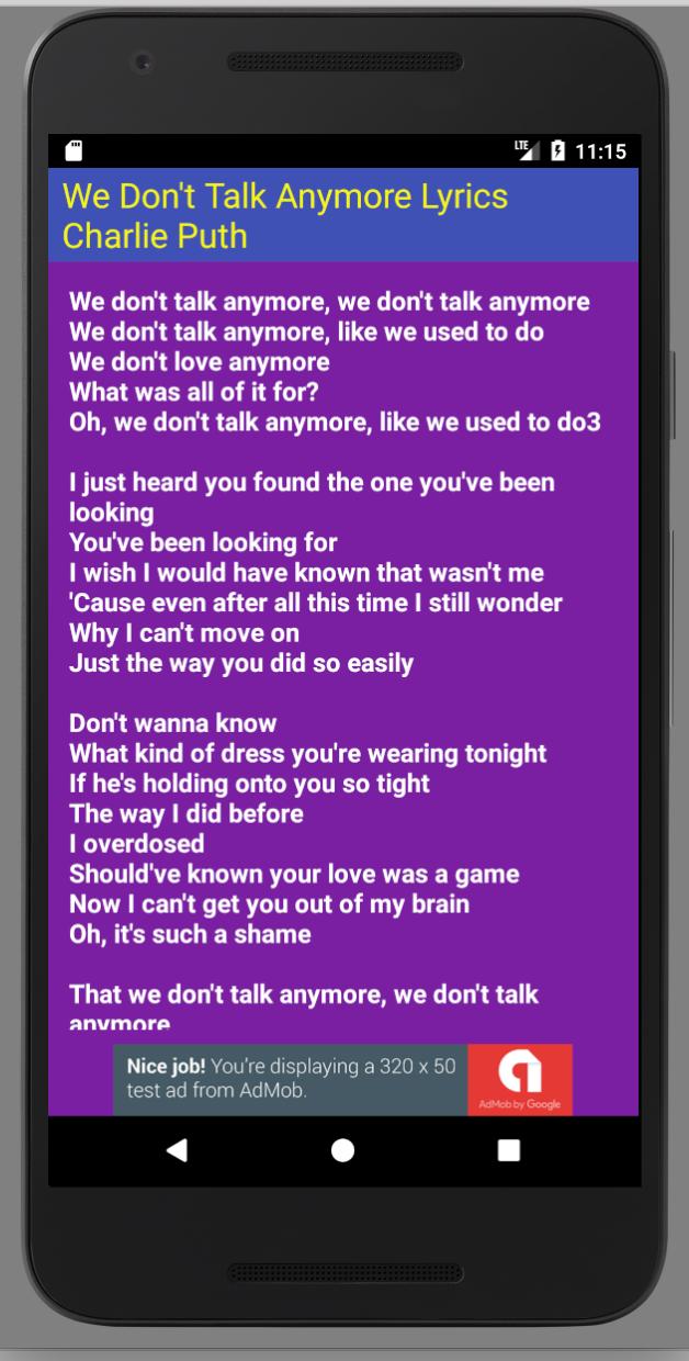 We Don T Talk Anymore Lyrics For Android Apk Download