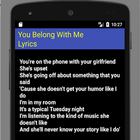 You Belong With Me ícone