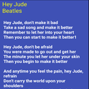 Hey Jude Lyrics APK