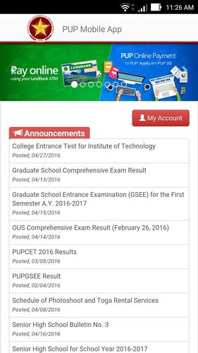 PUP Sintang Paaralan App For Android APK Download