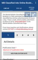 MB Classified Ads Booking स्क्रीनशॉट 1