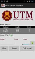 UTM GPA Calculator capture d'écran 1