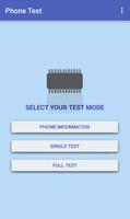 Phone Test (Hardware info) پوسٹر