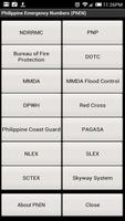 Philippine Emergency Numbers 海报