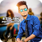 Stylish Man Photo Editor أيقونة