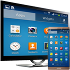Icona proiettare lo schermo dello smartphone su Smart TV