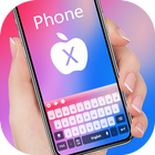 Phone X keyboard icon