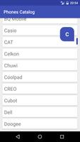 Phones Catalog پوسٹر