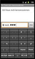 German-English Phonic Keyboard capture d'écran 1