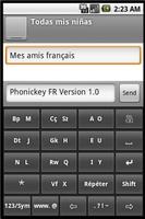 Phonic Keyboard French poster