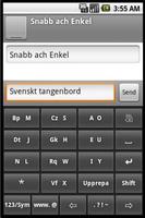 Phonic Keyboard Swedish Affiche