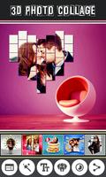 3D Photo Collage Maker Pro Affiche