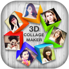 3D Photo Collage Editor-icoon