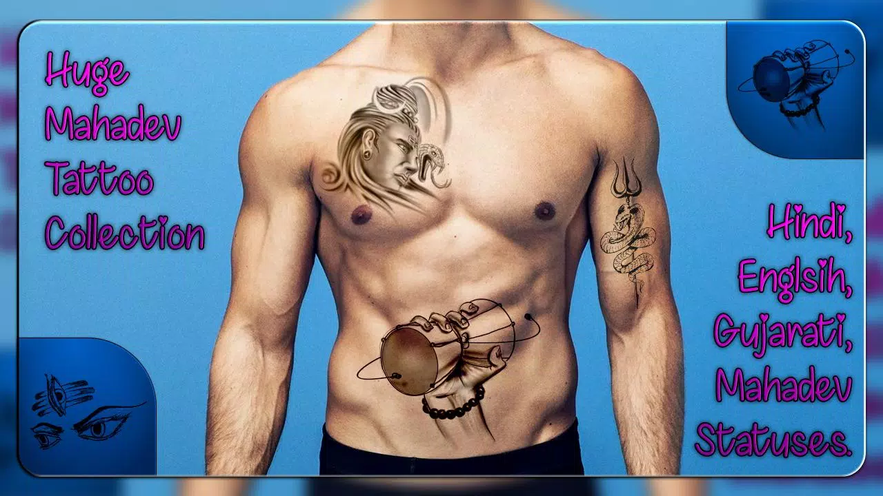 Tải xuống APK Mahadev Tattoos cho Android Tải xuống APK Mahadev Tattoos cho Android