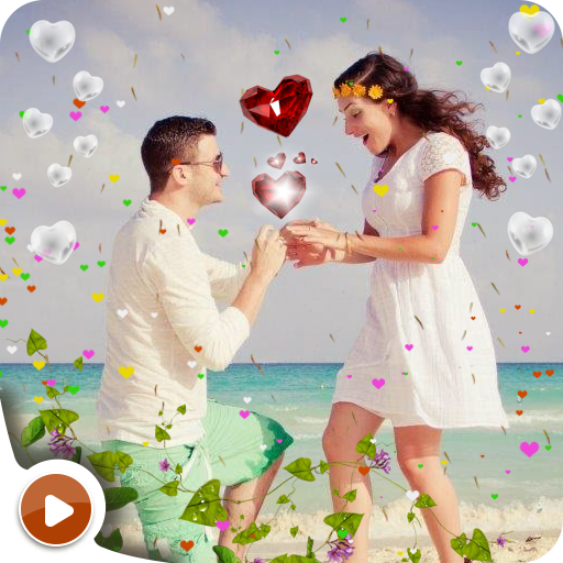 Love & Valentine Day animated photo video effect
