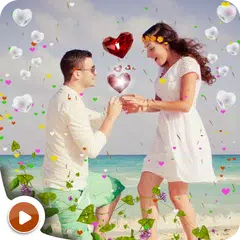 Love Heart Photo Effect Video Maker & photo to Gif APK download