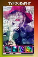 Typography Photo Editor 포스터