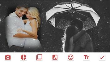 Monsoon Love Photo frame Affiche