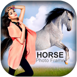 Horse Dual Photo Frames icône