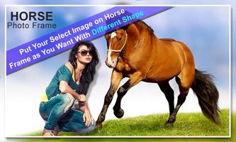 Horse Photo Frame Cartaz