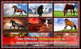 Horse Dual Photo Frames Ekran Görüntüsü 2
