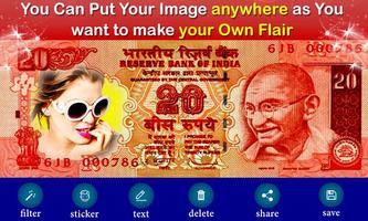 New Currency NOTE Photo Frame स्क्रीनशॉट 2