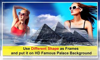Famous Places Dual Photo Frames Affiche