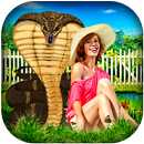 Snake Dual Photo Frames APK