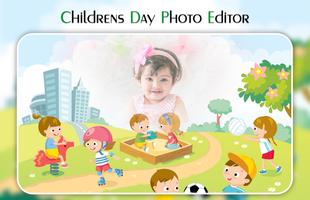 Children's Day Photo Editor Affiche