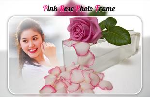 Pink Roses photo Editor Cartaz