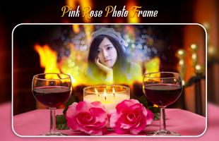 Pink Roses photo Editor 스크린샷 1