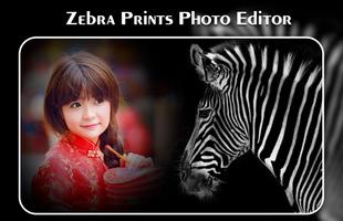 Zebra Print Photo Editor capture d'écran 1