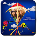Makar sankranti photo frame 2018