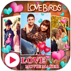 Love Video Maker with Music icône