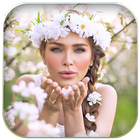 Flower Crown Photo Editor आइकन