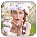 Flower Crown Photo Editor : Girl Crown Hairstyle APK