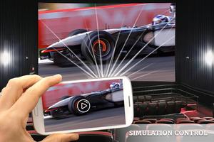 HD Video projector Simulator Affiche