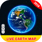 Live Earth Map 2018 : Satellite View icône
