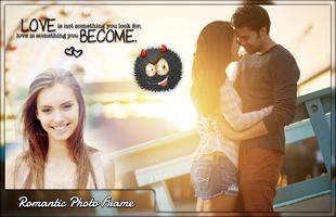 Romantic Photo Frames syot layar 3