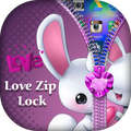 Love Zipper Lock